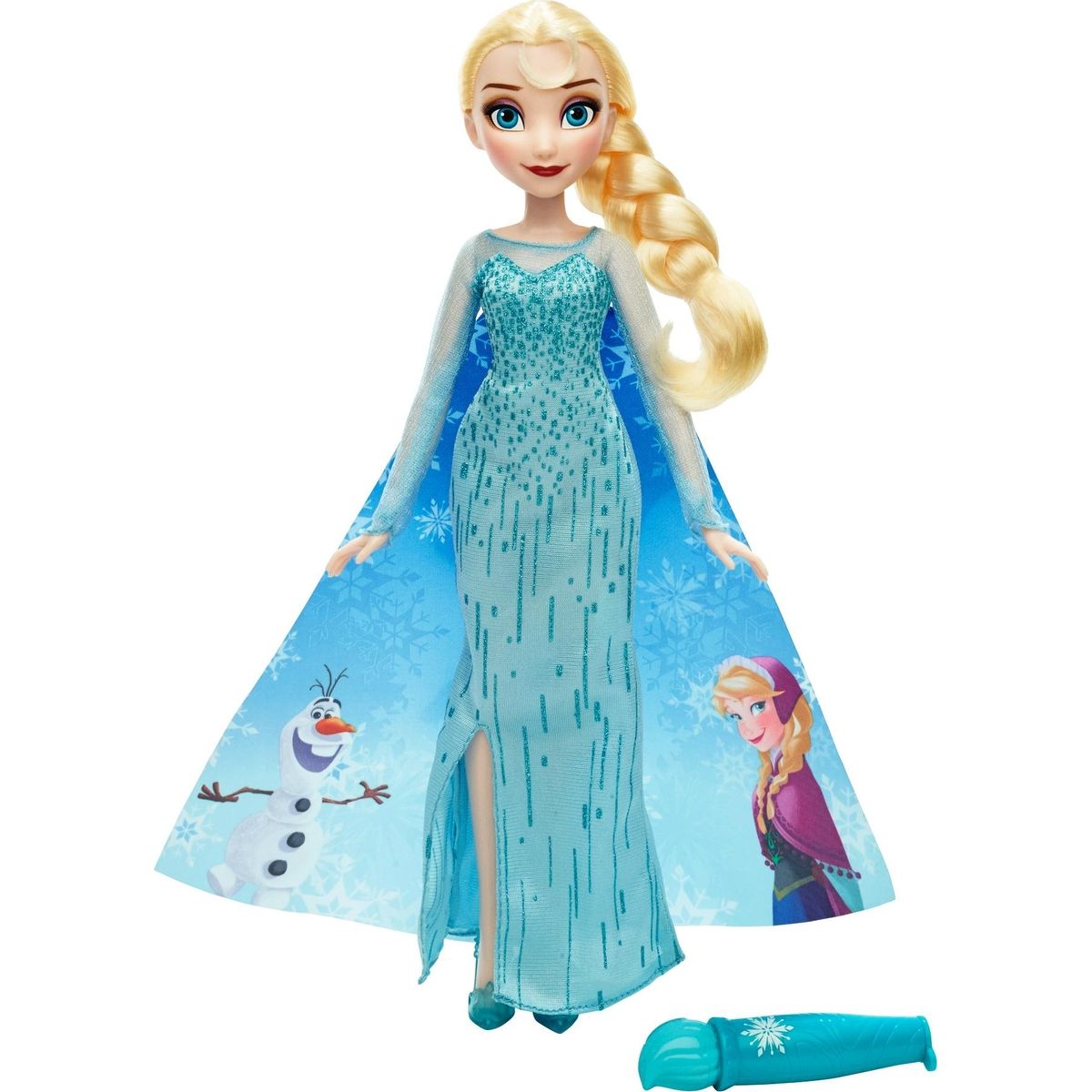 Hasbro Ľadové kráľovstvo Bábika s vyfarbovacou sukňou - Elsa