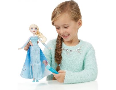 Hasbro Ľadové kráľovstvo Bábika s vyfarbovacou sukňou - Elsa