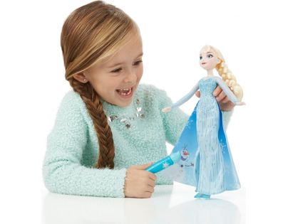 Hasbro Ľadové kráľovstvo Bábika s vyfarbovacou sukňou - Elsa