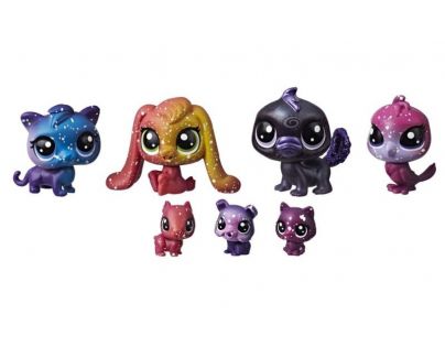 Hasbro Littlest Pet Shop Kosmická zvířátka 7ks 2254