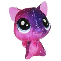 Hasbro Littlest Pet Shop Plyšák s pohyblivou hlavou Stellar Fuzzcat Hasbro Littlest Pet Shop Plyšák s pohyblivou hlavou Stellar Fuzzcat