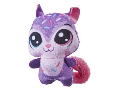 Hasbro Littlest Pet Shop Plyšové zvieratko ukryté v pitíčka ružový
