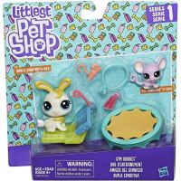 Hasbro Littlest Pet Shop Tematický set se 2 zvířátky Fitness 2
