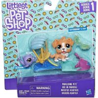 Hasbro Littlest Pet Shop Tematický set se 2 zvířátky Paragliding 2