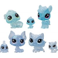 Hasbro Littlest Pet Shop Zvířátka z ledového království 7ks modrá Hasbro Littlest Pet Shop Zvířátka z ledového království 7ks modrá