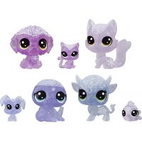 Hasbro Littlest Pet Shop Zvířátka z ledového království 7ks fialová Hasbro Littlest Pet Shop Zvířátka z ledového království 7ks fialová