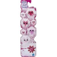 Hasbro Littlest Pet Shop Zvieratká z ľadového kráľovstva 7ks červená 2