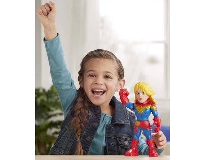Hasbro Marvel Playskool figúrky Mega Mighties Captain Marvel