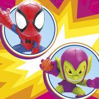 Hasbro Marvel Stunt Squad Smashin Heroes Spider-Man vs. Green Goblin 5