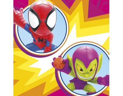 Hasbro Marvel Stunt Squad Smashin Heroes Spider-Man vs. Green Goblin
