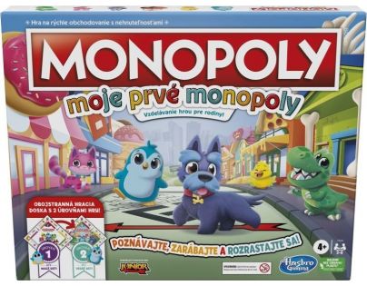 Hasbro Moje prvé Monopoly SK verzia
