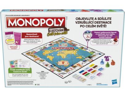 Hasbro Monopoly Cesta kolem světa CZ