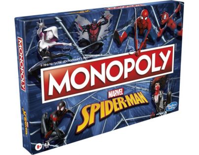 Hasbro Monopoly Spiderman CZ Verzia