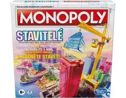 Hasbro Monopoly Stavitelia CZ verzia