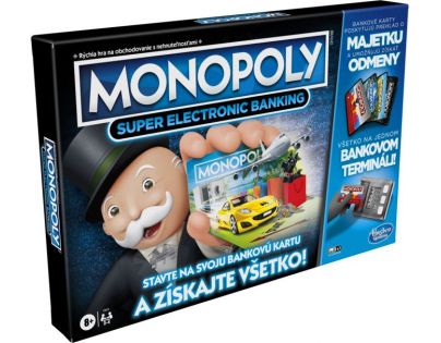 Hasbro Monopoly Super Elektronické Bankovníctvo SK verzia