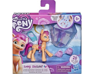Hasbro My Little Pony Křišťálové dobrodružství s poníky Sunny Starscout