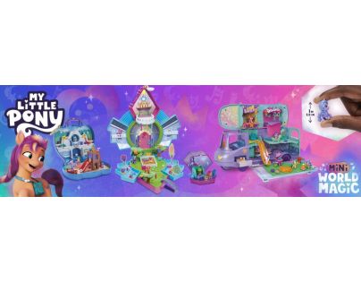 Hasbro My Little Pony Miniworld hracia sada s domčekmi