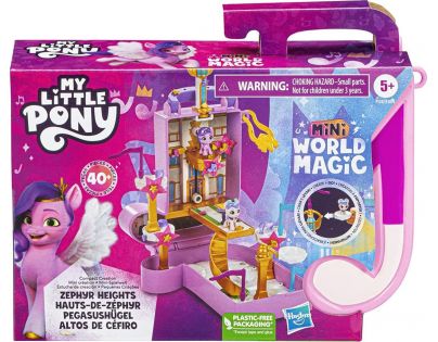 Hasbro My Little Pony Miniworld hrací sada v kufříku Zephyr Heights