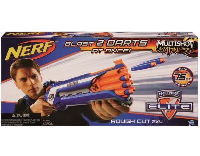 Hasbro Nerf N-Strike Elite Rough Cut 2x4 - Biela