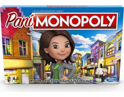Hasbro Pani Monopoly CZ