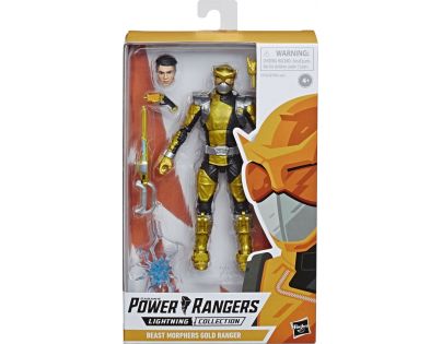 Hasbro Power Rangers Figúrka s výmennou hlavou Beast Morphers Gold Ranger 15 cm