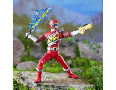 Hasbro Power Rangers 15 cm figúrka s výmennou hlavou Dino Charge Red Ranger