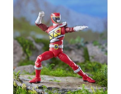 Hasbro Power Rangers 15 cm figúrka s výmennou hlavou Dino Charge Red Ranger
