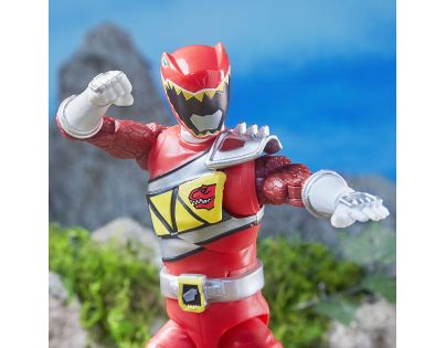 Hasbro Power Rangers 15 cm figúrka s výmennou hlavou Dino Charge Red Ranger