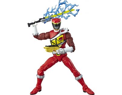 Hasbro Power Rangers 15 cm figúrka s výmennou hlavou Dino Charge Red Ranger