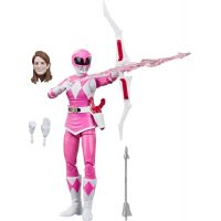 Hasbro Power Rangers 15 cm figurka s výměnnou hlavou Mighty Morphin Pink Ranger Hasbro Power Rangers 15 cm figurka s výměnnou hlavou Mighty Morphin Pink Ranger