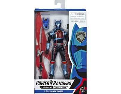 Hasbro Power Rangers Figúrka s výmennou hlavou S.P.D. Shadow Ranger 15 cm