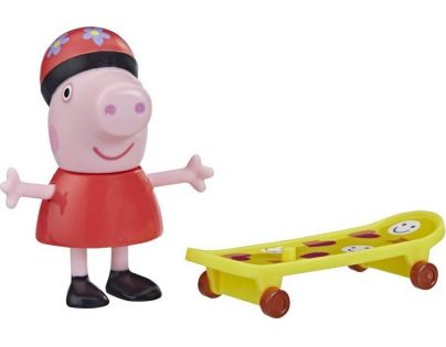 Hasbro Prasátko Peppa figurky Peppini kamarádi Peppa Pig Skaterboard