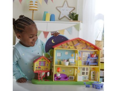 Hasbro Prasiatko Peppa Peppino domček od radovánok až do postieľky