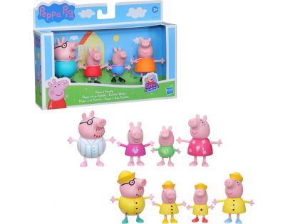 Hasbro Prasátko Peppa Peppina rodinka sada 4 figurek Klasická sada