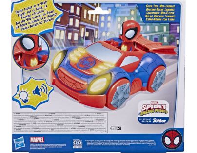 Hasbro Spider-Man Saf svítící autíčko Spidey