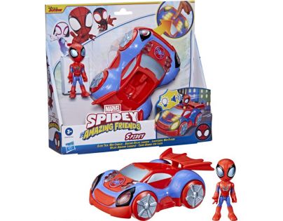 Hasbro Spider-Man Saf svítící autíčko Spidey