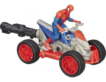 Hasbro Spiderman Akční figurka s vozidlem - Spiderman čtyřkolka
