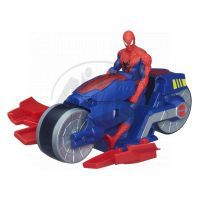 Hasbro Spiderman figurka s vozidlem - motorka 2