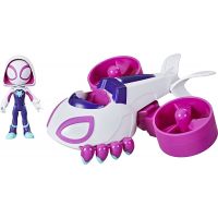Hasbro Spiderman Figurka s vozidlem 2v1 Ghost-Spider