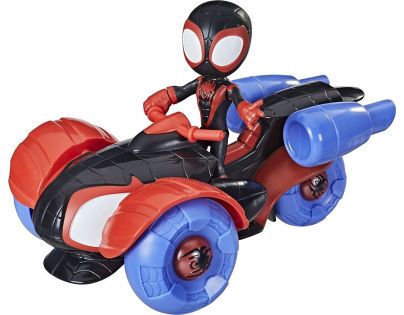Hasbro Spiderman Figúrka s vozidlom 2 v 1 Miles Morales