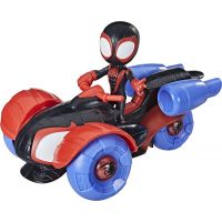 Hasbro Spiderman Figúrka s vozidlom 2 v 1 Miles Morales 2