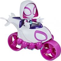 Hasbro Spiderman vozidlo a figurka Ghost-Spider 2