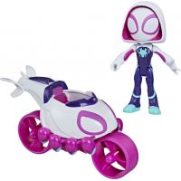 Hasbro Spiderman vozidlo a figurka Ghost-Spider