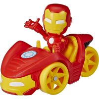 Hasbro Spiderman vozidlo a figurka Iron Man 2