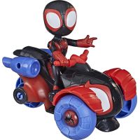 Hasbro Spiderman vozidlo a figurka Miles Morales 2