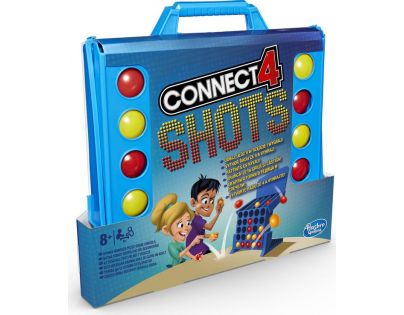 Hasbro Spoločenská hra Connect 4 Shots
