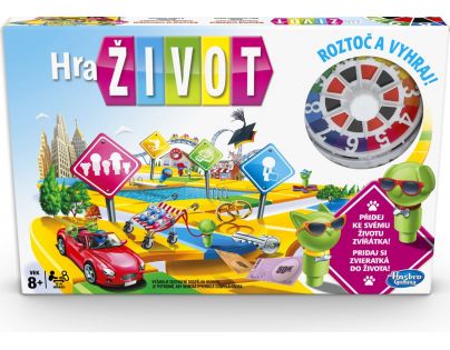 Hasbro Spoločenská hra Game of Life CZ SK