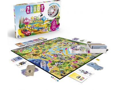 Hasbro Spoločenská hra Game of Life CZ SK