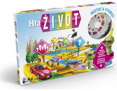 Hasbro Spoločenská hra Game of Life CZ SK