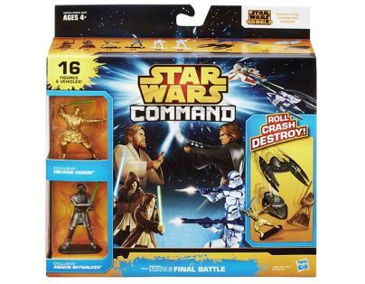 Hasbro Star Wars Command Vesmírné lodě s minifigurkami
